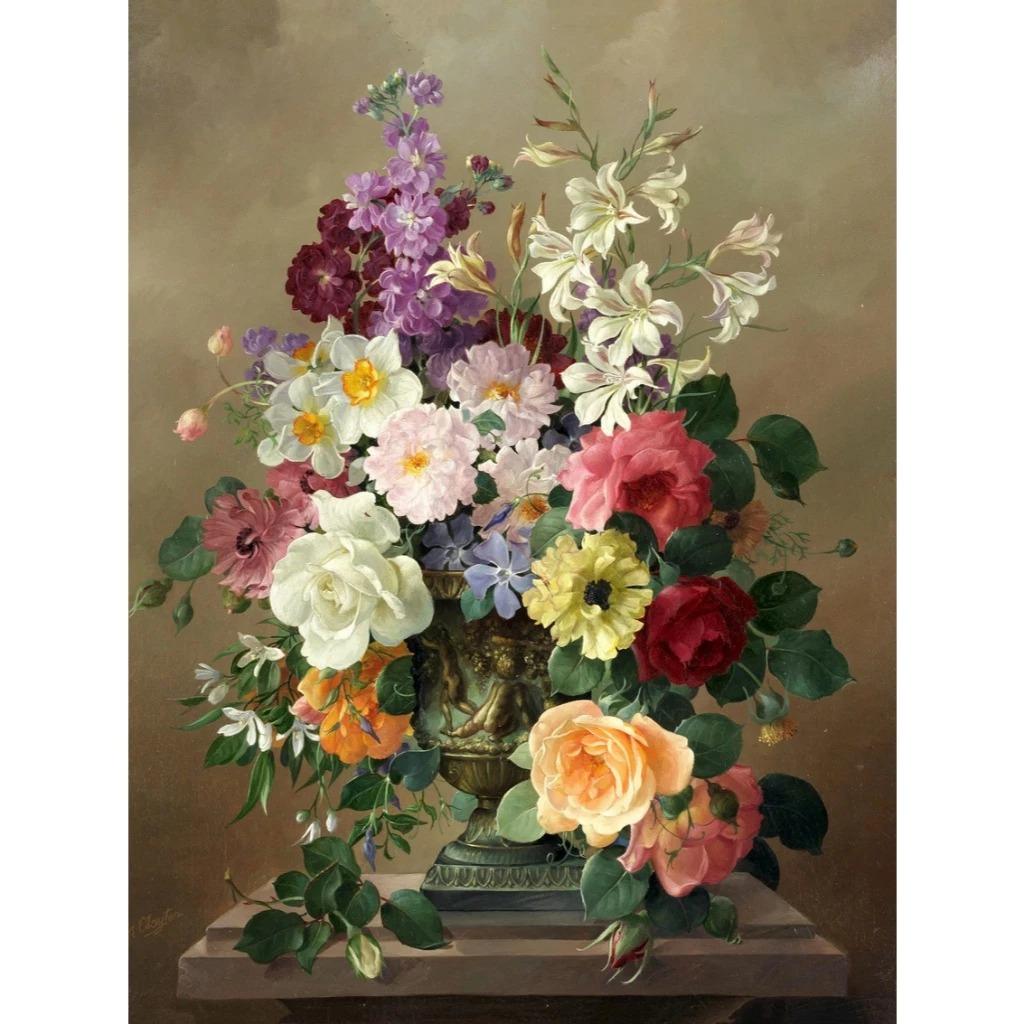 Bộ Tranh Ghép Hình Minh Châu - 60 x 80 cm (1500 Mảnh Ghép) - Khoe Sắc