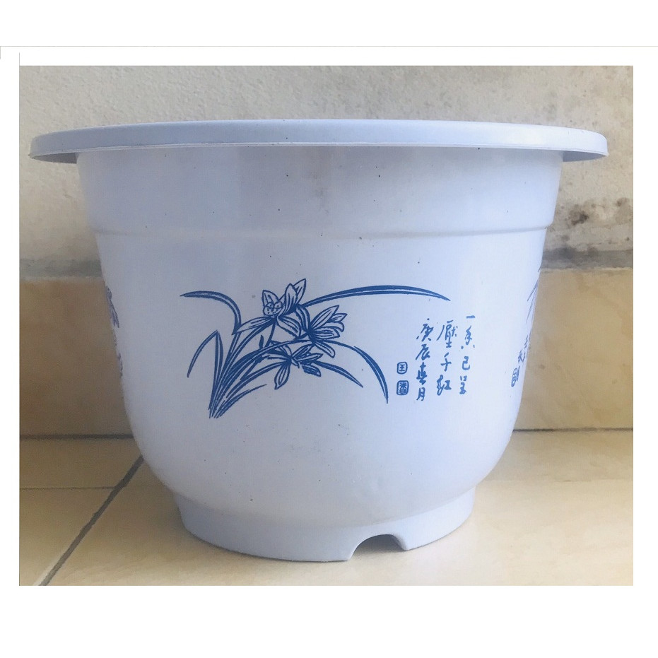 1 Chậu Nhựa Trồng Cây Hoa, Cây Cảnh A300x200
