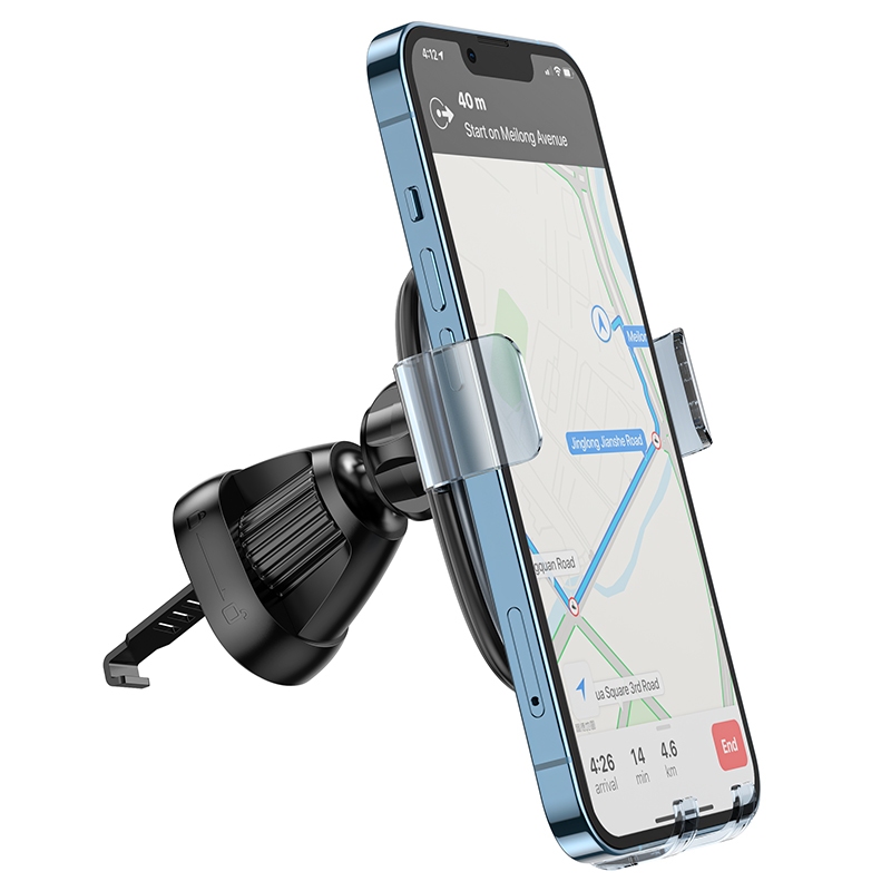 Giá đỡ điện thoại ô tô kẹp cửa gió cho smartphone Hoco H7 _ Hàng chính hãng