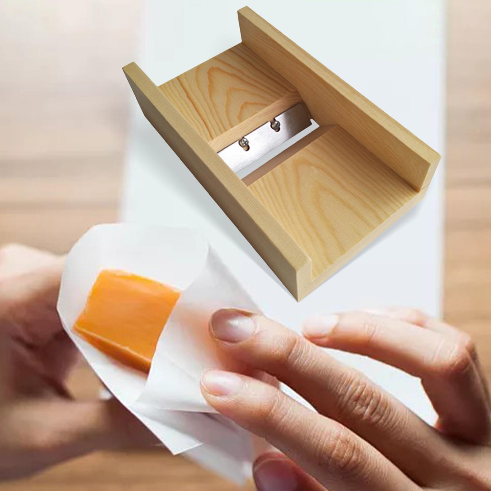 Wood Box Soap Loaf Cutter Beveler Planer for Handmade DIY Candle Making Supplies
