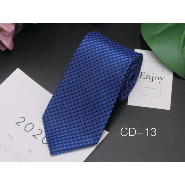 Cà vạt nam 8cm làm bằng tay chất liệu sợi polyester jacquard sử dụng trong lúc phỏng vấn cưới hỏi sự kiện