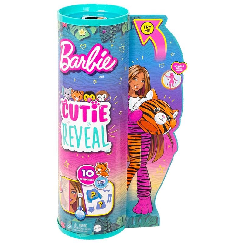 Đồ Chơi BARBIE Búp Bê Cutie Reveal - Tiger HKP99/HKP97