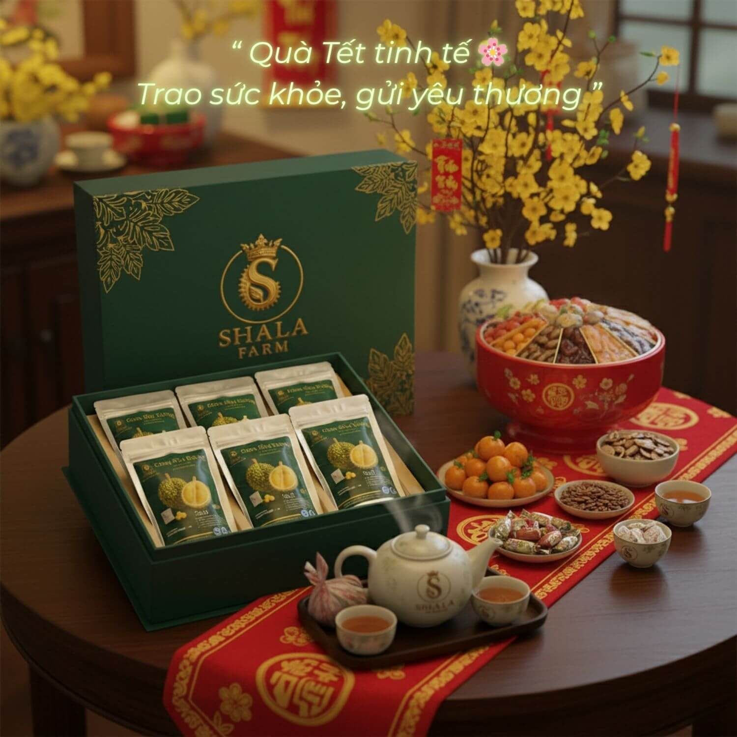 [ISO 22000] Cơm Sầu Riêng Ri6 Sấy Thăng Hoa Shala Farm 15g – Snack Healthy từ Trái Chín Tự Nhiên