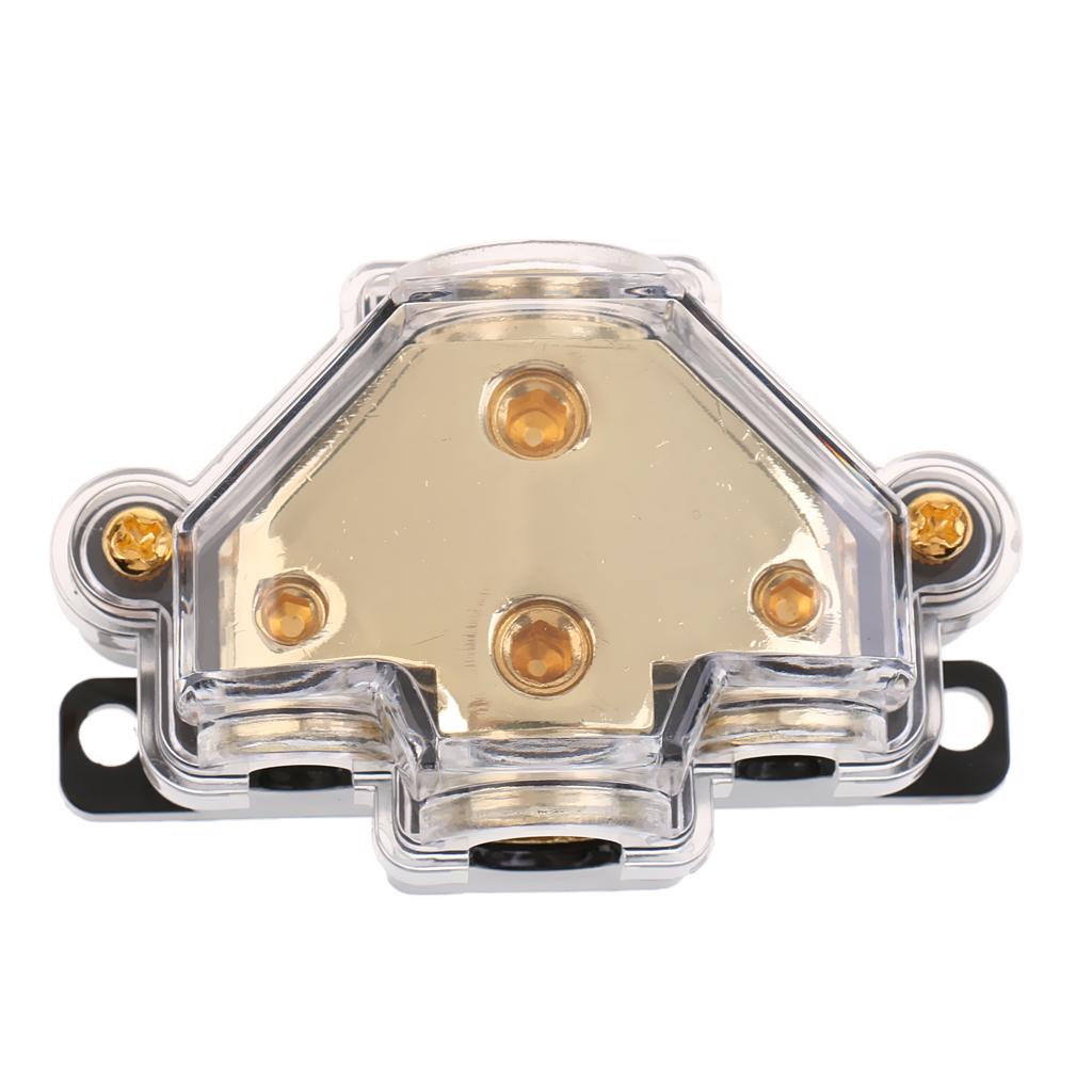 Car Audio Stereo Amp Power Ground Wire Splitter Distribution Block