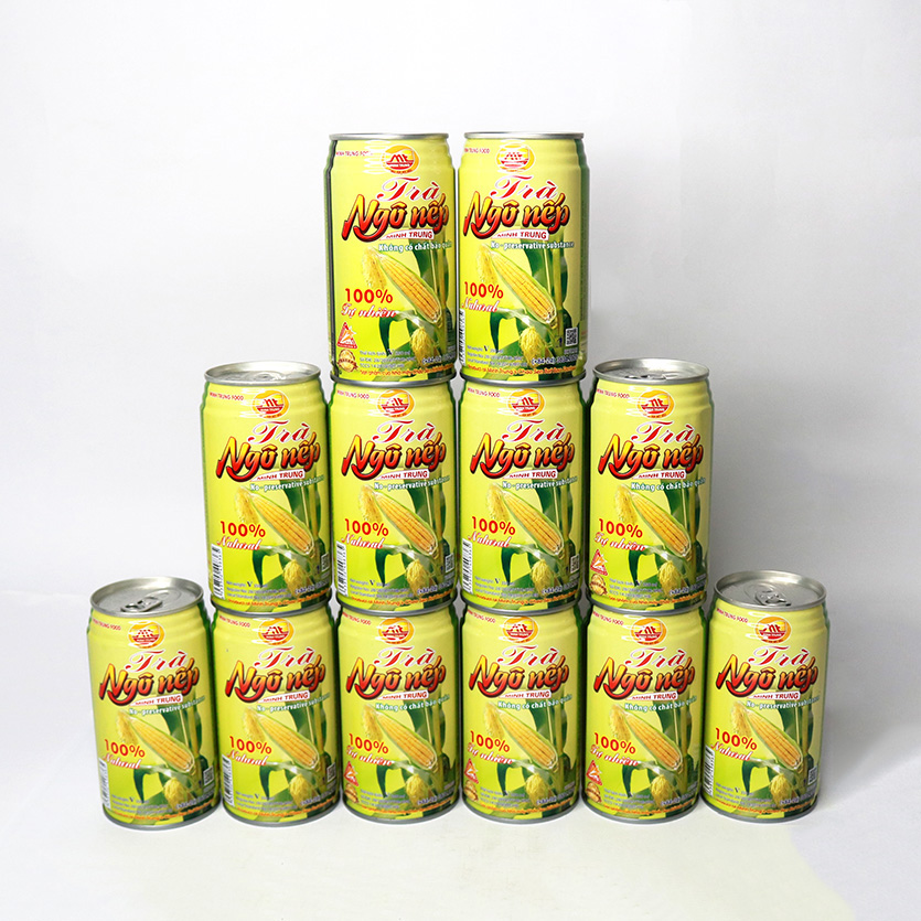 Nước trái cây tươi Minh Trung 250ml (thùng 24 lon - Nước Trái Cây 24)