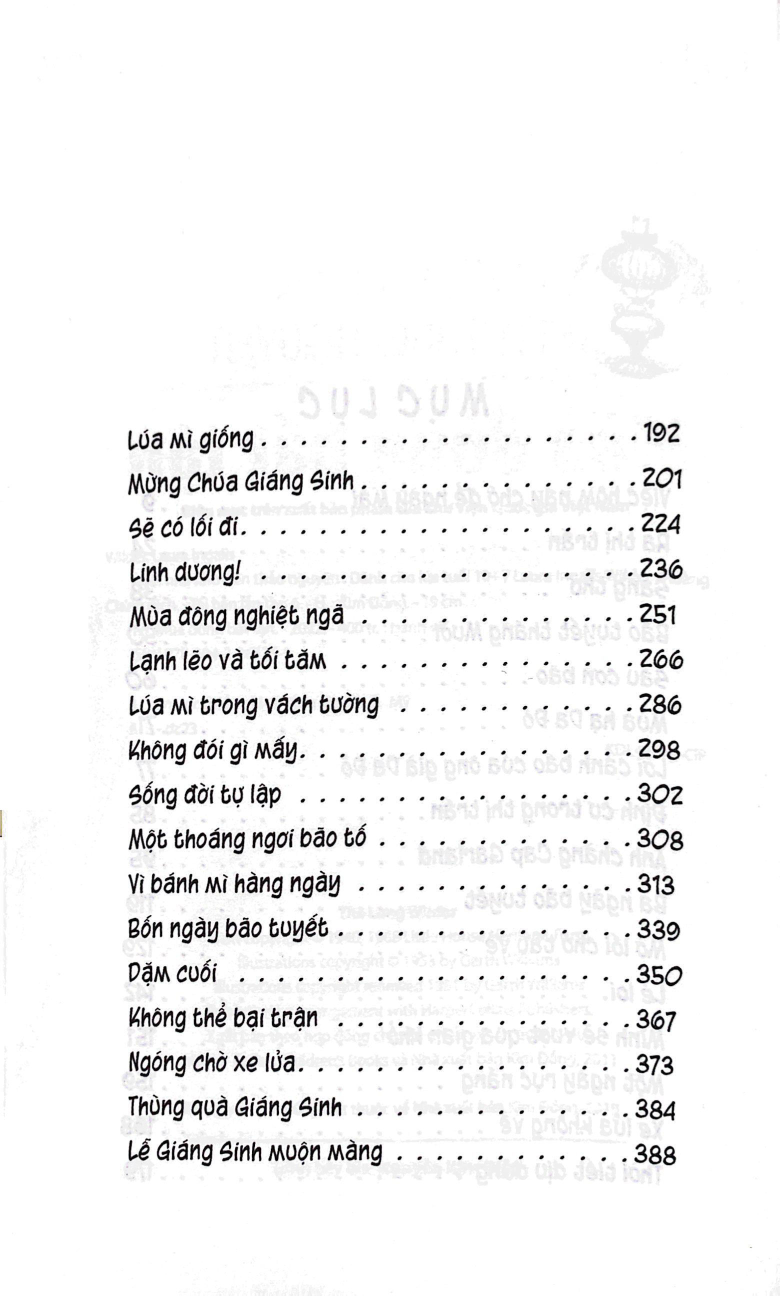 Sách Ngôi Nhà Nhỏ Trên Thảo Nguyên Tập 6: Mùa Đông Bất Tận (Tái Bản 2019)