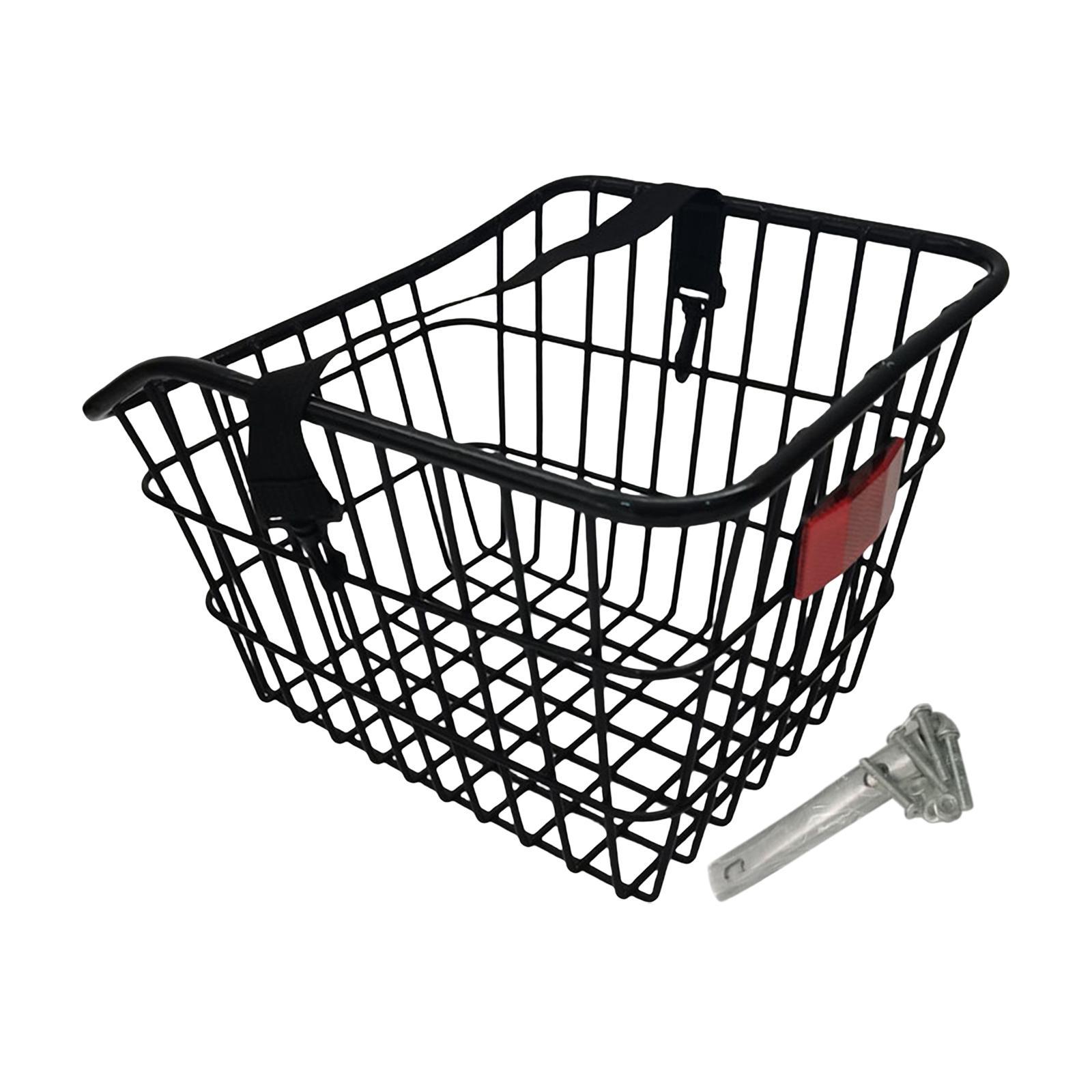 Bike Storage Basket with Bike Reflector for Universal Accessory Durable