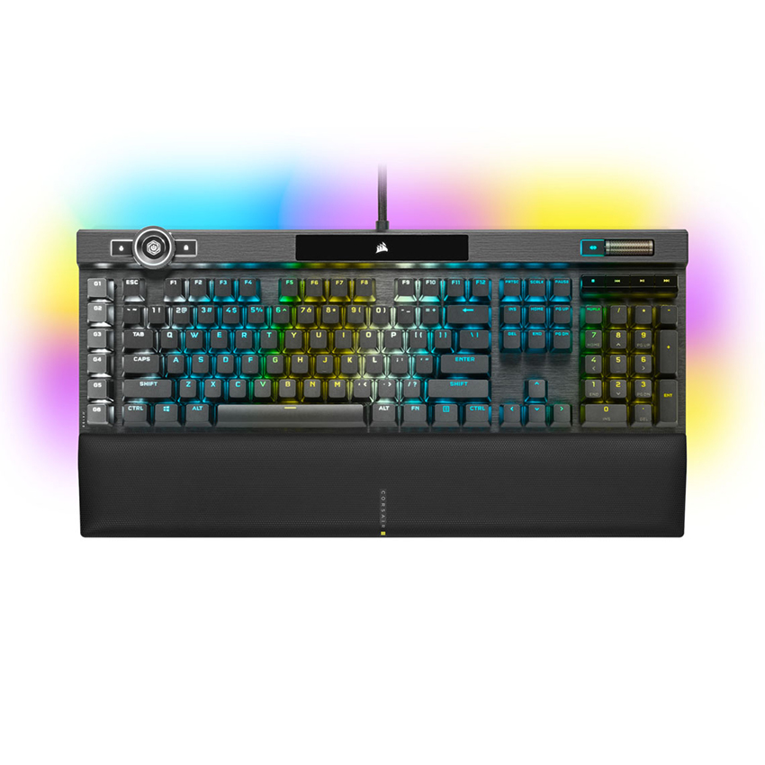 Bàn phím Corsair K100 BLK-MX SPEED-RGB- HÀNG CHÍNH HÃNG