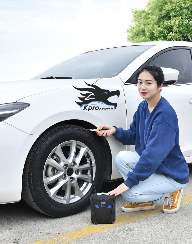 Máy bơm lốp AIKESI AKS-5501 chuyên dụng dành cho ô tô - Hàng Kpro chất lượng cao