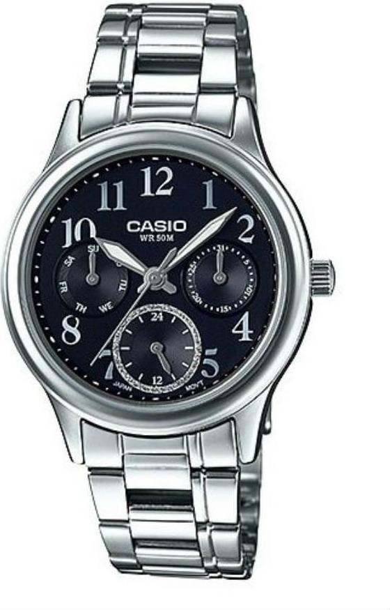 Đồng Hồ Nam Dây Thép Casio STANDARD LTP-E306D-1BV