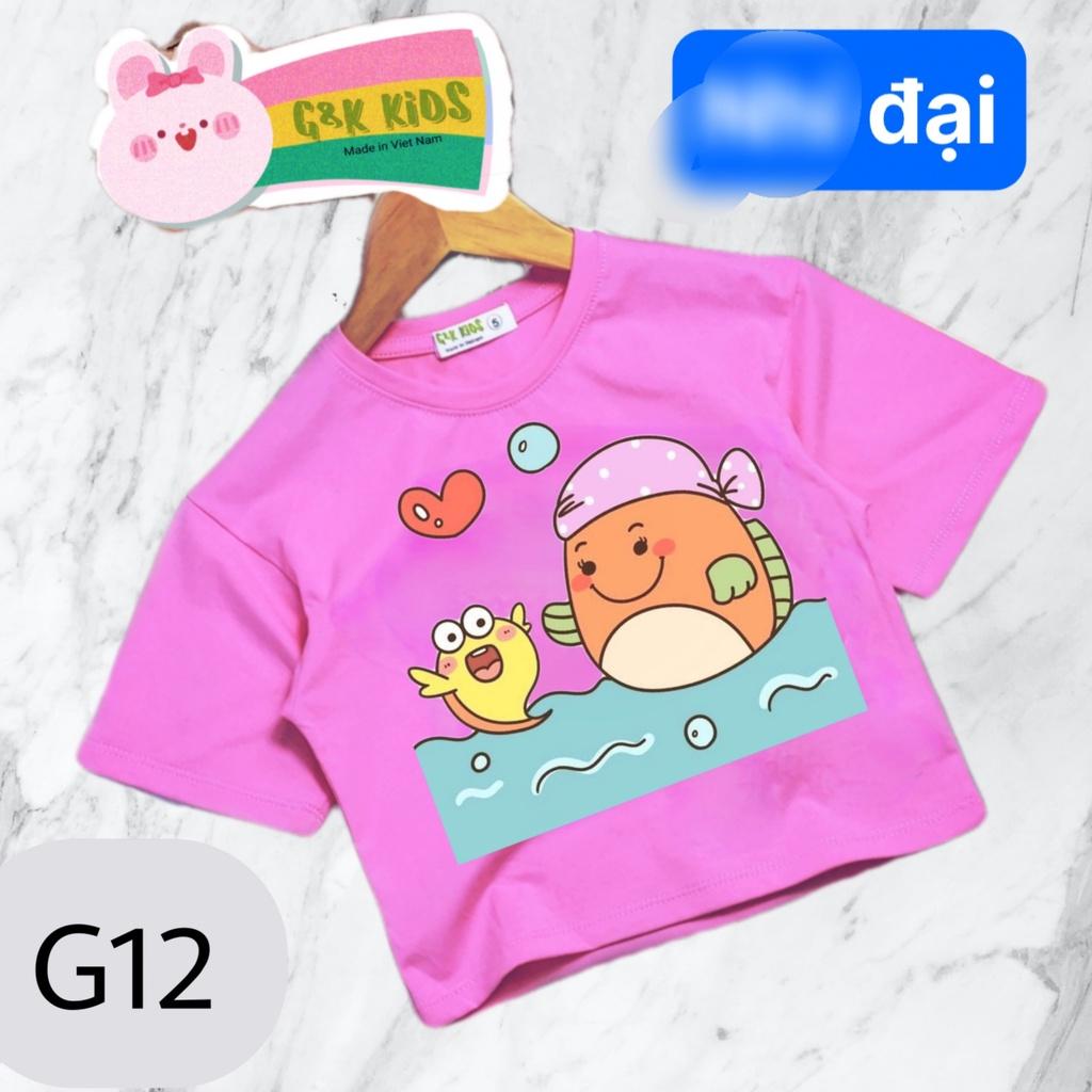 [Ảnh thật] Áo Thun form Lửng bé giá G08 sevenporo- G&amp;amp;K Kids Beeking