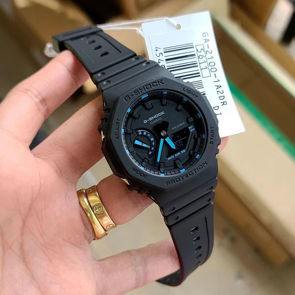 Đồng Hồ Nam Dây Nhựa Casio G-Shock GA-2100-1A2DR Chính Hãng - GA-2100-1A2 Carbon Core
