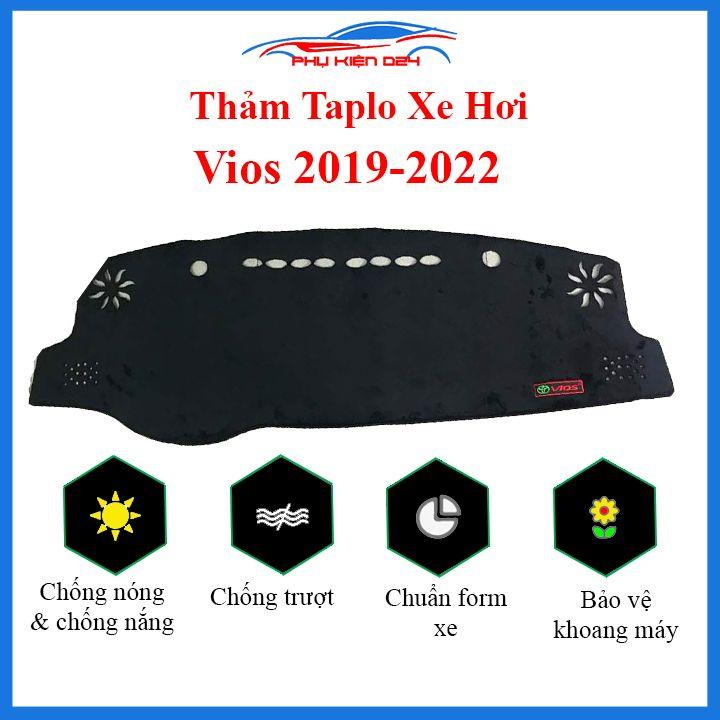 Thảm taplo Vios 2019-2020-2021-2022 chống nắng nóng làm mát xe mở rộng tầm nhìn