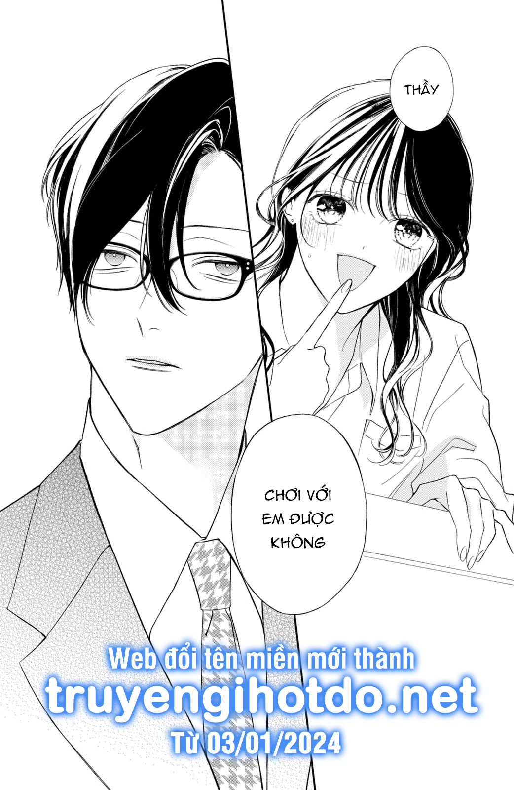 [18+] thầy ơi hãy ngã vào lòng em đi! chapter 4.1 9