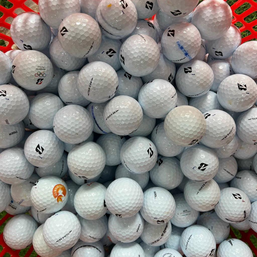Bóng golf B bridgestone 10 quả bóng