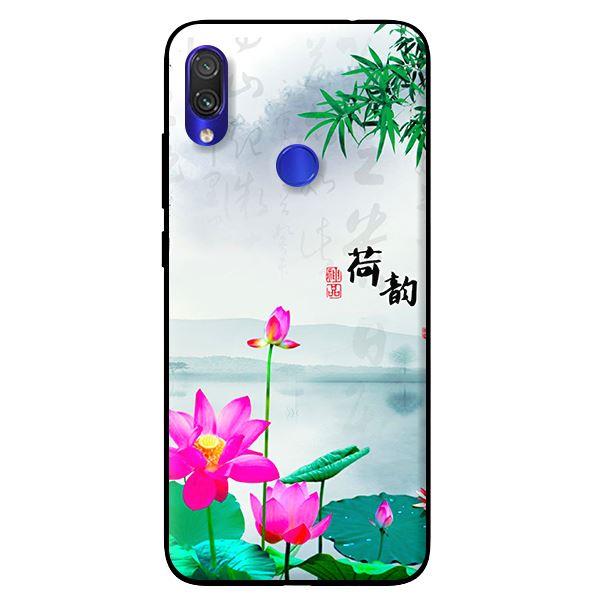 Ốp in cho 	Xiaomi Redmi Note 7 Sen Hồng - Hàng chính hãng