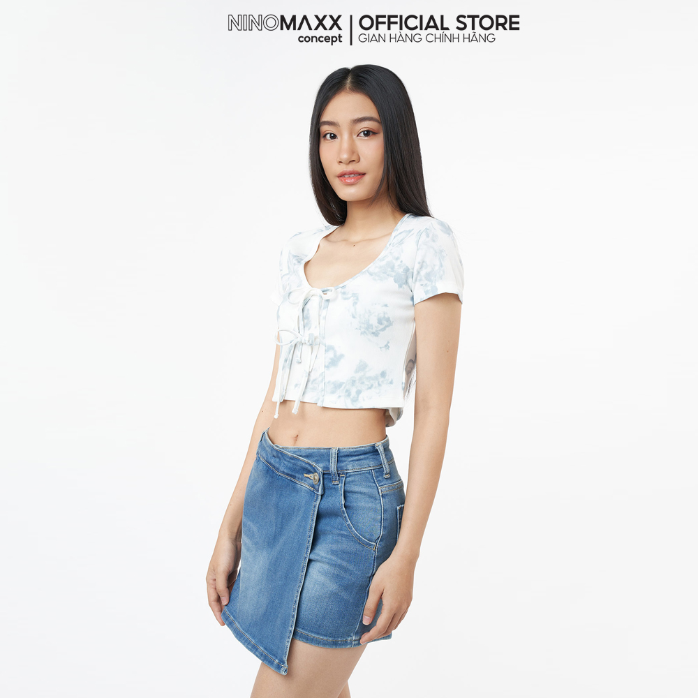 SWEET SIXTEEN Áo croptop Nữ tay ngắn 2101034