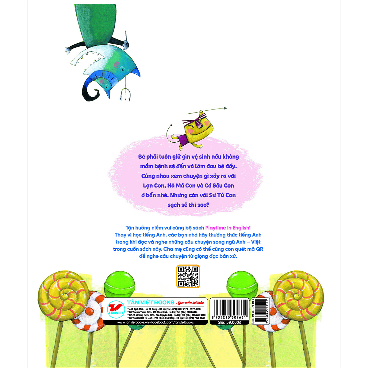 Mầm bệnh bận rộn - Busy Germs - Playtime in English. Level 2