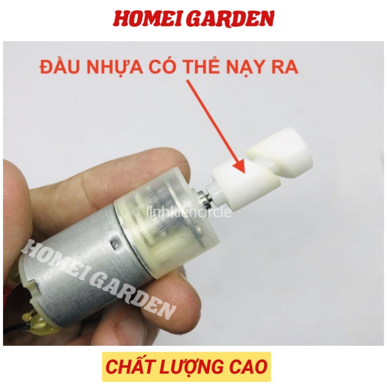 Motor mô tơ giảm tốc mini điện áp 3v - 5v tốc độ nhanh bánh răng kim loại - KG005