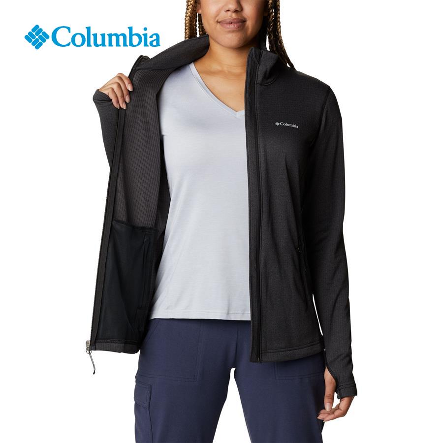 Áo khoác thể thao nữ Columbia W Park View Grid Fleece Full Zip - 1959712010