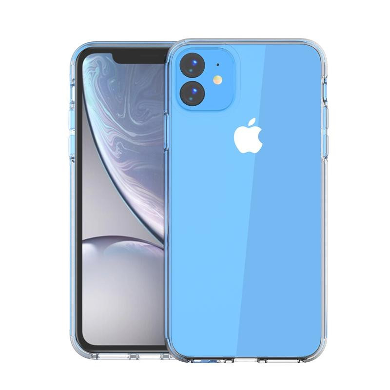 (Mua 1 tặng 1) Ốp lưng dẻo silicon cho iPhone 11 (6.1 inch) hiệu Ultra Thin (siêu mỏng 0.6mm, chống trầy, chống bụi) - Hàng nhập khẩu