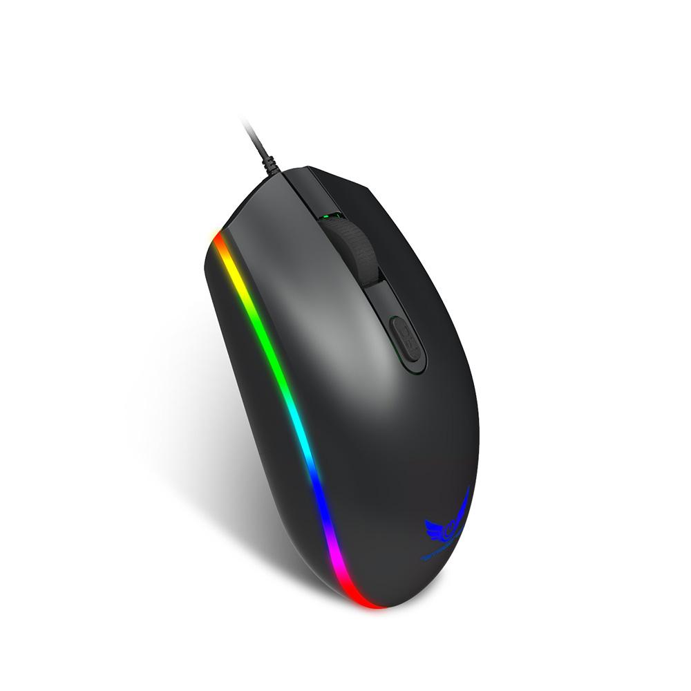 Chuột chơi game máy tính ZERODATE S900 1600DPI 4 nút đèn nền LED RGB