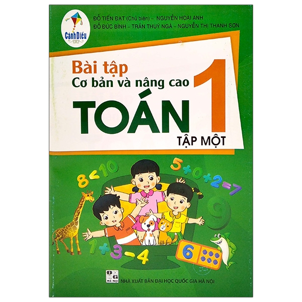 Bài Tập Cơ Bản Và Nâng Cao Toán Lớp 1 - Tập 1 (Bộ Sách Cánh Diều) - 2020