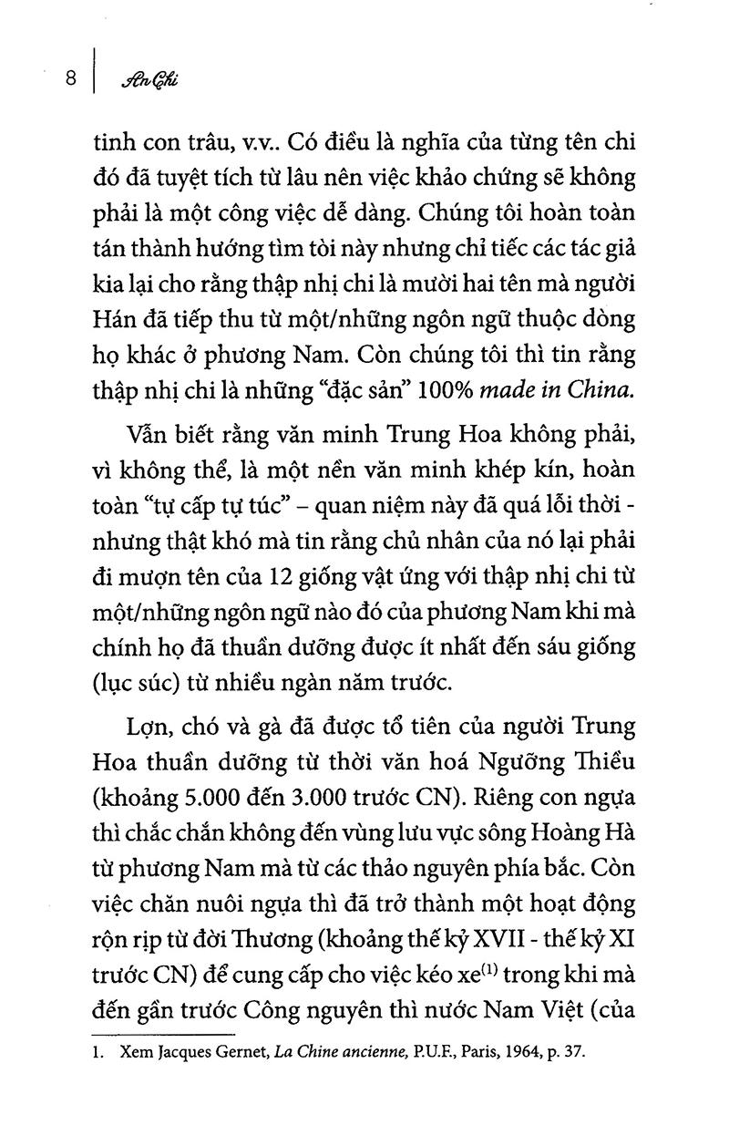 Từ Thập Nhị Chi Đến 12 Con Giáp
