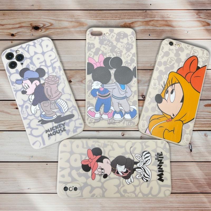 Ốp Lưng Dẻo Hình Micke.y & Dona.l Ngộ Nghĩnh Chống Trầy Xước dành cho Iphone