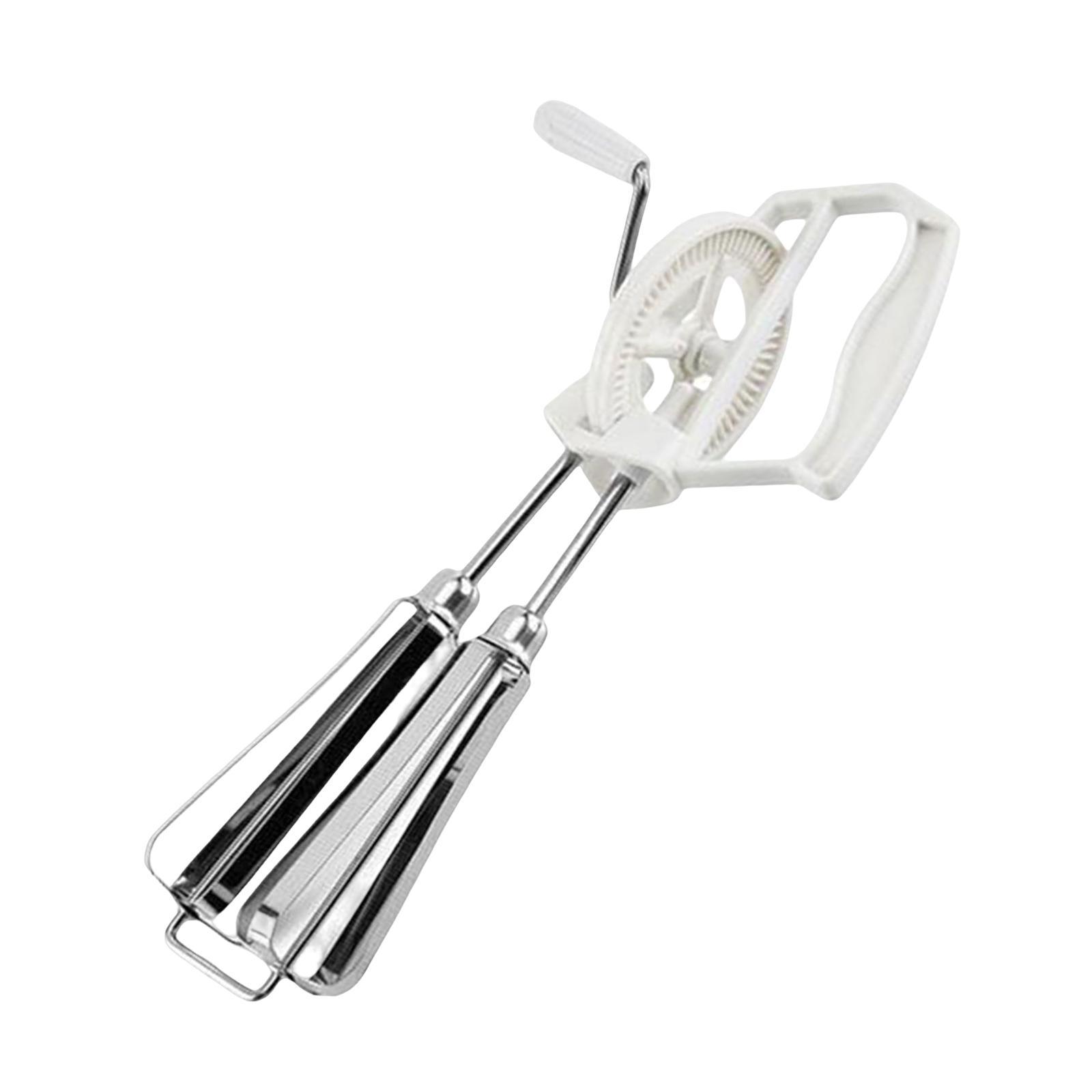 Rotary Hand Whisk Egg Beater Mixer ,Easy to Clean Cooking Tool Gadgets