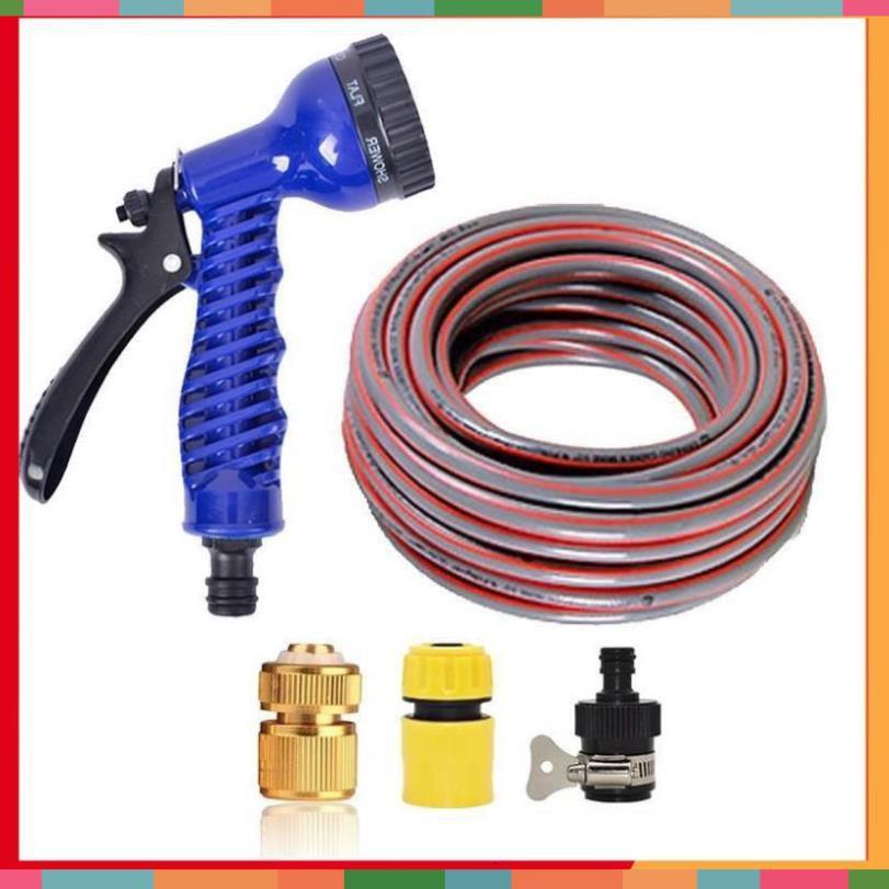 Bộ dây vòi xịt rửa xe, tưới cây, dọn dẹp nhà cửa 3-5m  206843