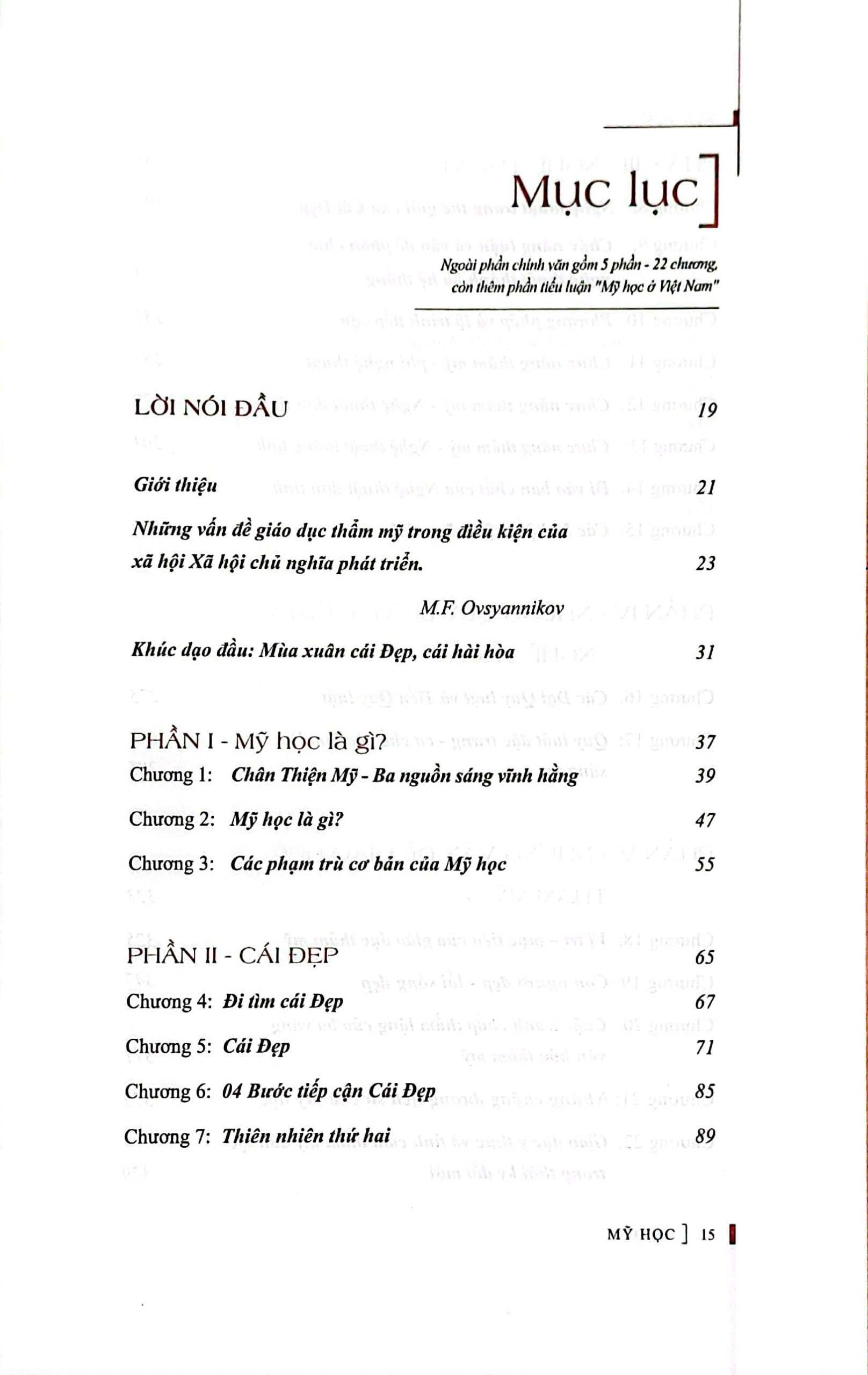Sách - Mỹ Học - Bìa Cứng