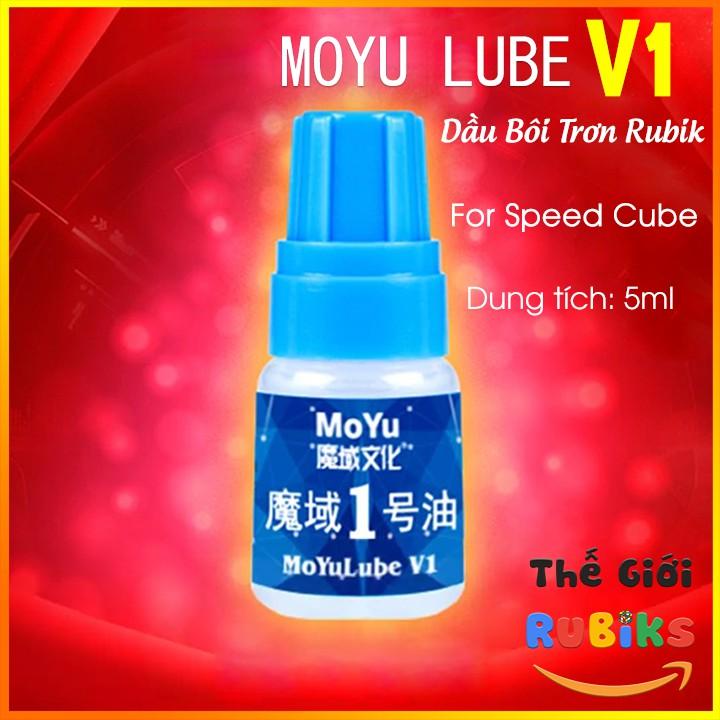 Moyu Lube V1 / V2 / V3 Dầu Bôi Trơn Rubik dùng cho WRM 2021 Maglev, GAN 12 Maglev, M Leap, Tornado, RS3M 2021.