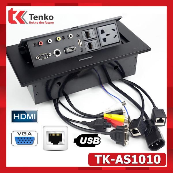 Hộp Điện Âm Bàn Họp – Sơn Tĩnh Điện Cao Cấp TENKO TK-AS1010