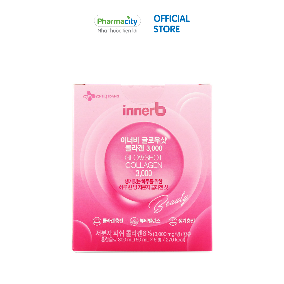 Nước uống Collagen InnerB Glowshot CJ