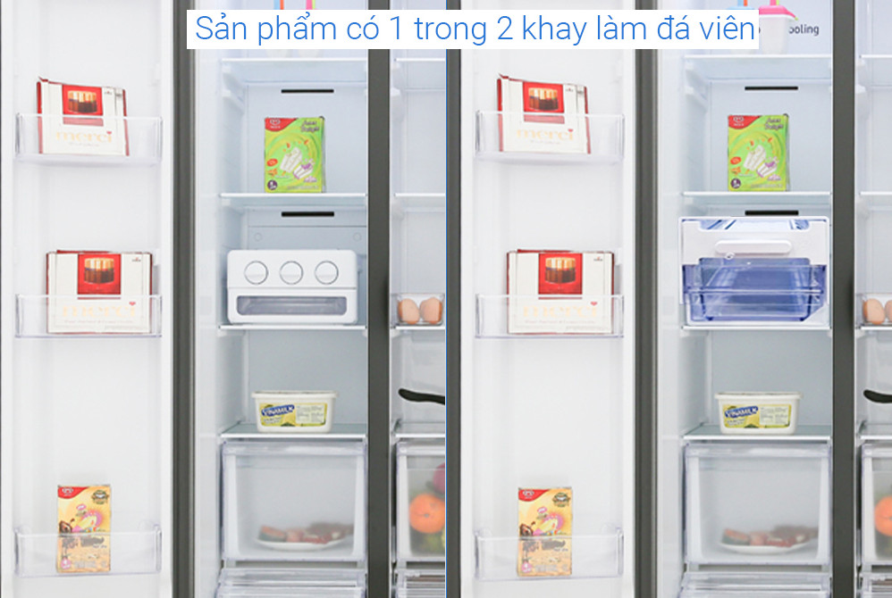 Tủ Lạnh Samsung Inverter 655 lít RS62R5001B4/SV - Hàng Chính Hãng - Chỉ Giao Hà Nội