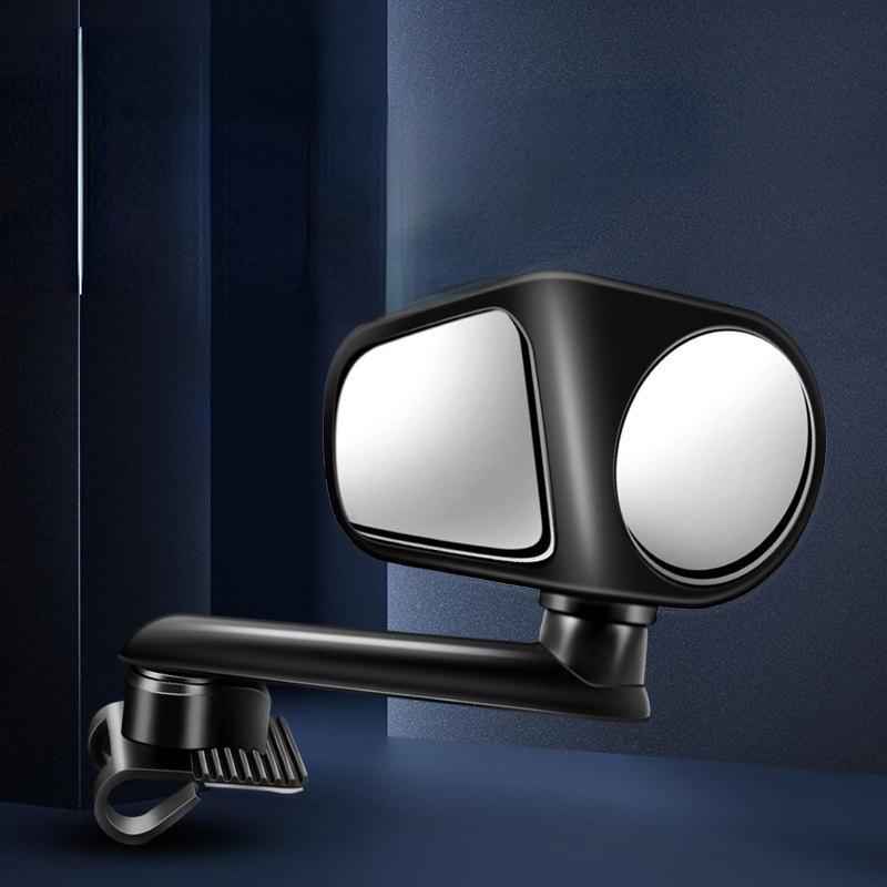 Gương Chiếu Hậu Hình Tròn Nhỏ Đa Năng Xoay 360 Độ Soi Điểm Mù Tiện Dụng Cho Xe Hơi