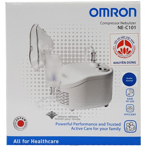 Máy Xông Mũi Họng Gia Đình Ne-C101 + Tặng Kèm Túi Y Tế Omron