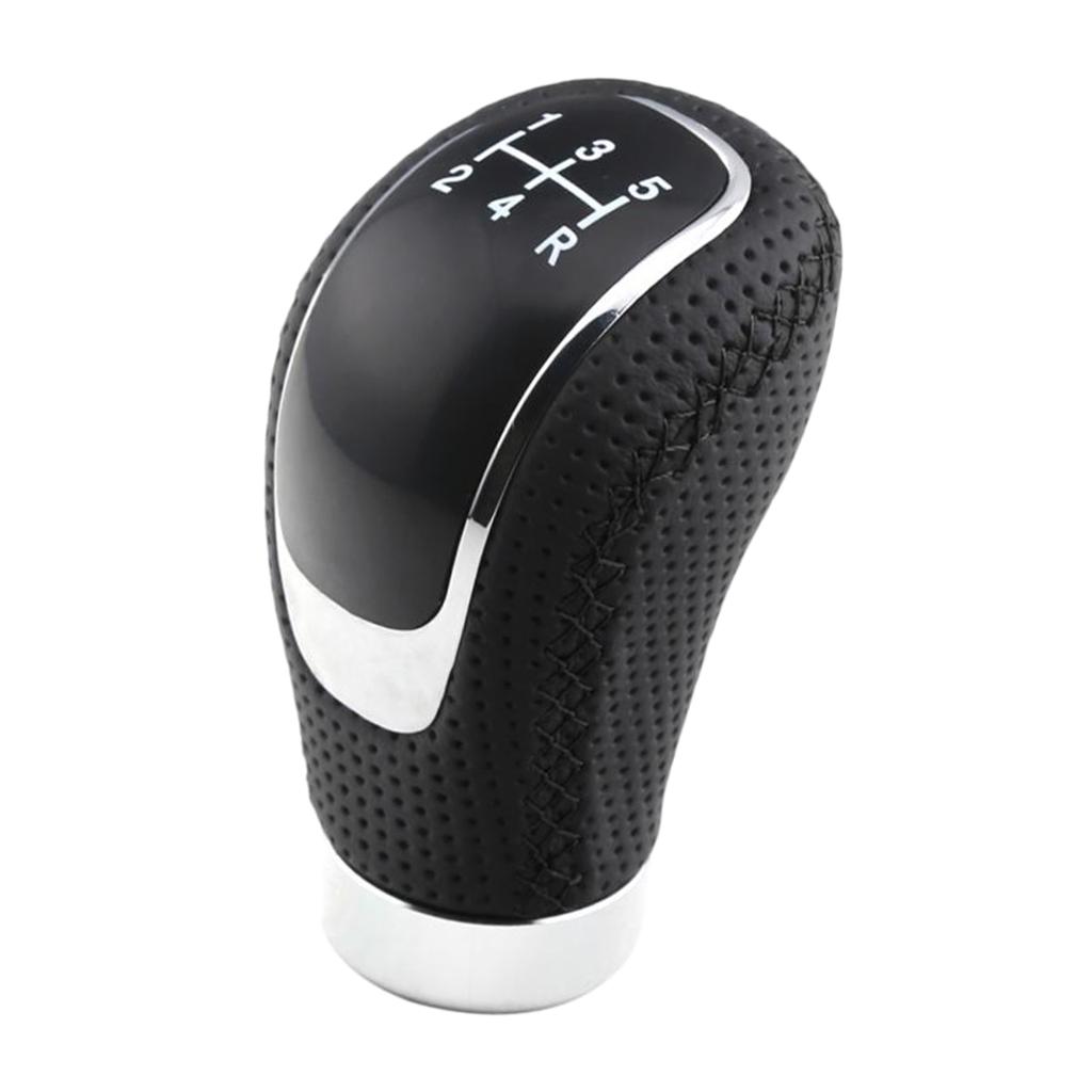 5 Manual Car Gear Shift Knob Stick Shifter Lever Stitching