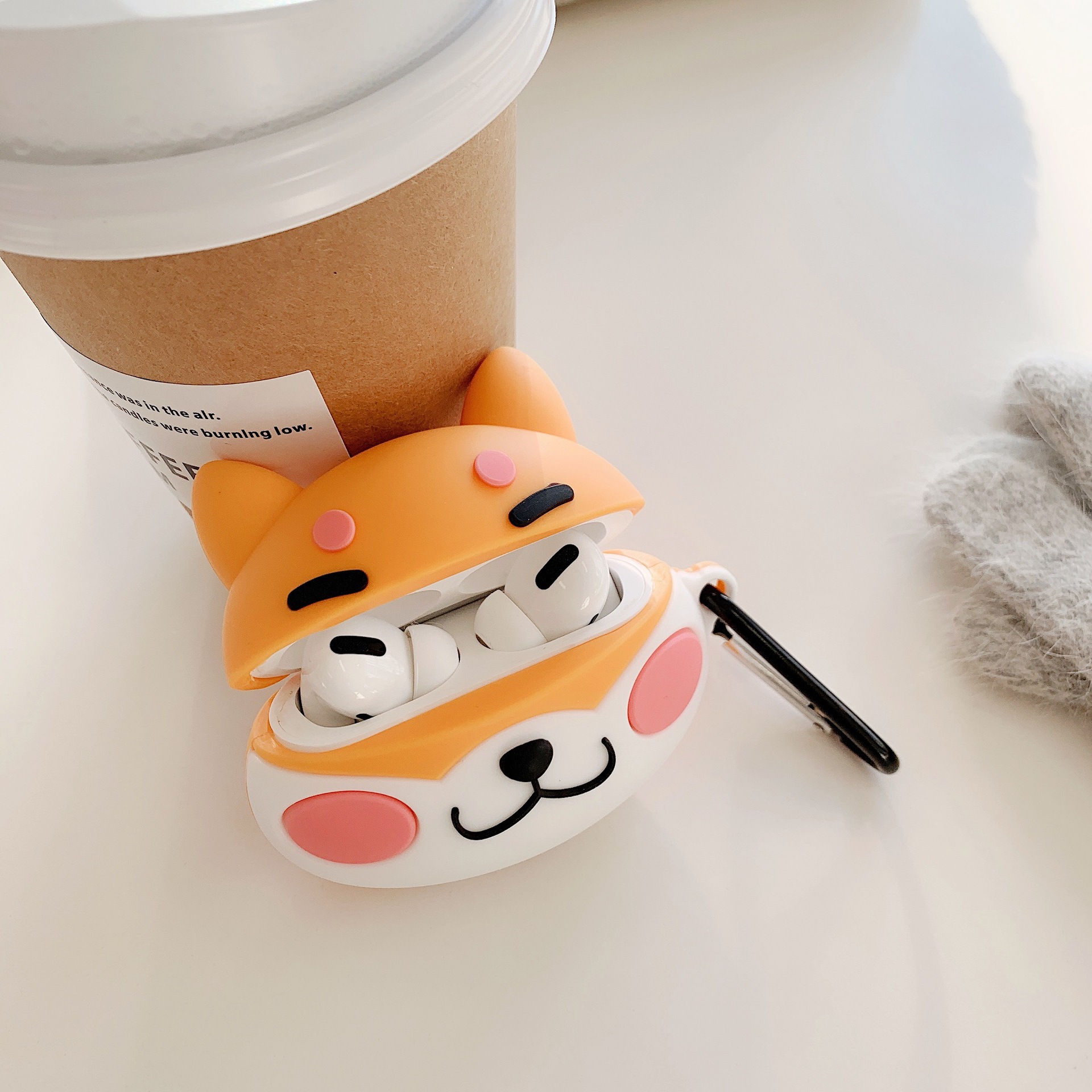 Airpods Pro Case, Ốp Bảo Vệ Dành Cho Airpods Pro - Chó Shiba