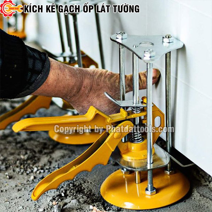 Kích kê gạch ốp lát-Con đội kích gạch