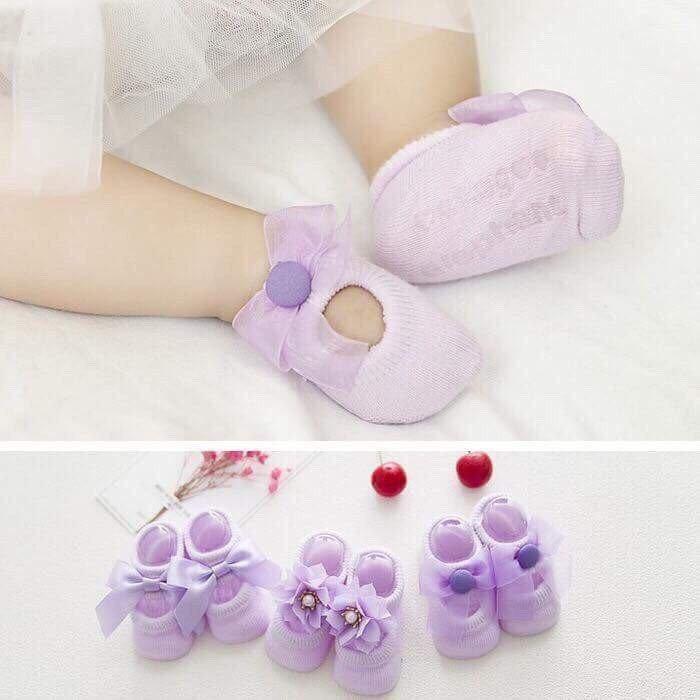 Giày nở hoa cho bé gái, Giày công chúa cho bé, vớ công chúa cho bé