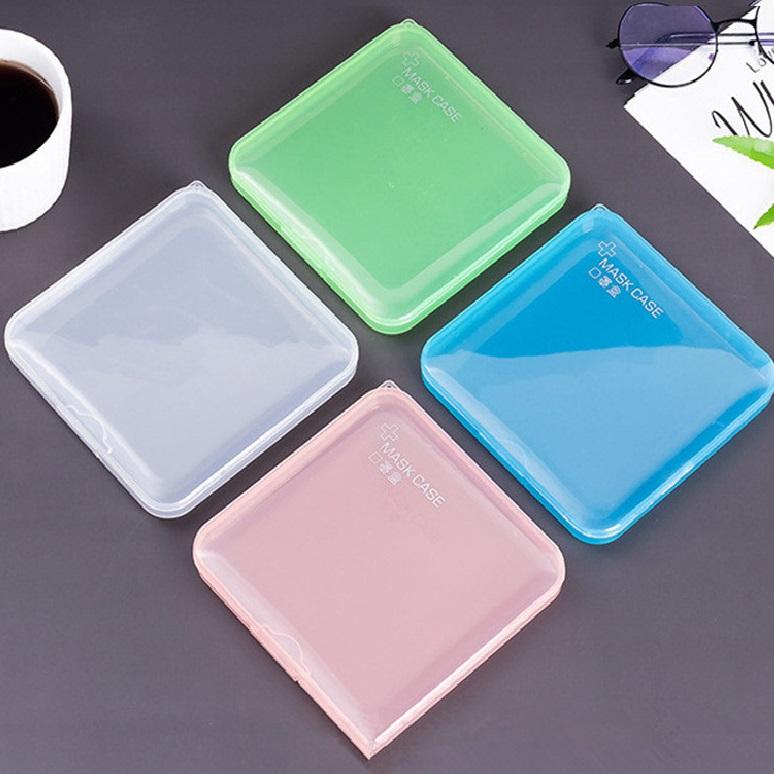 Hộp đựng khẩu trang chống bụi chống ẩm tiện lợi