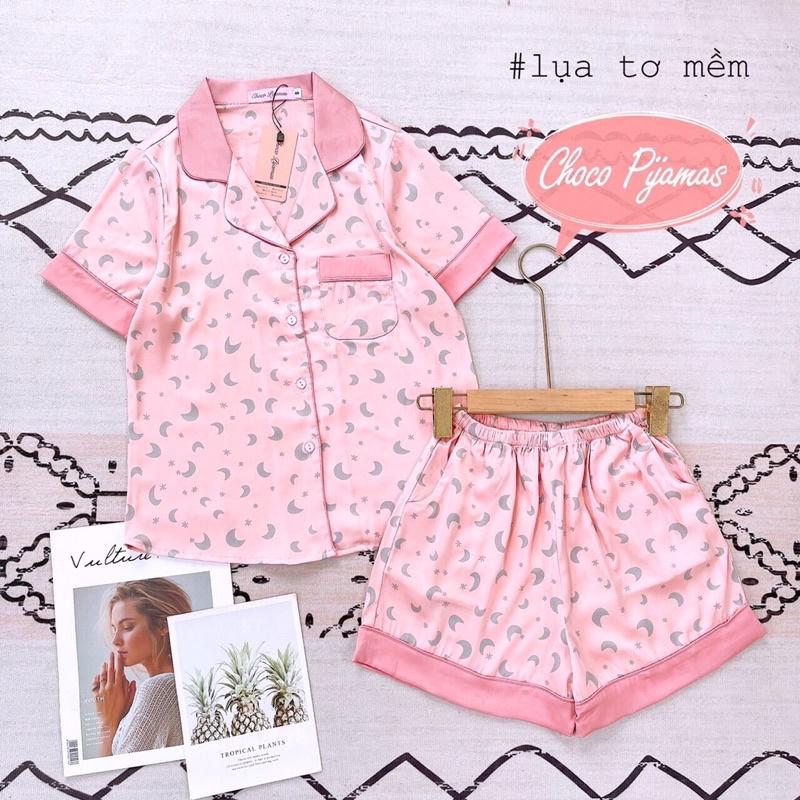 Đồ bộ Choco Pijama - Bộ cộc đùi chất lụa mát