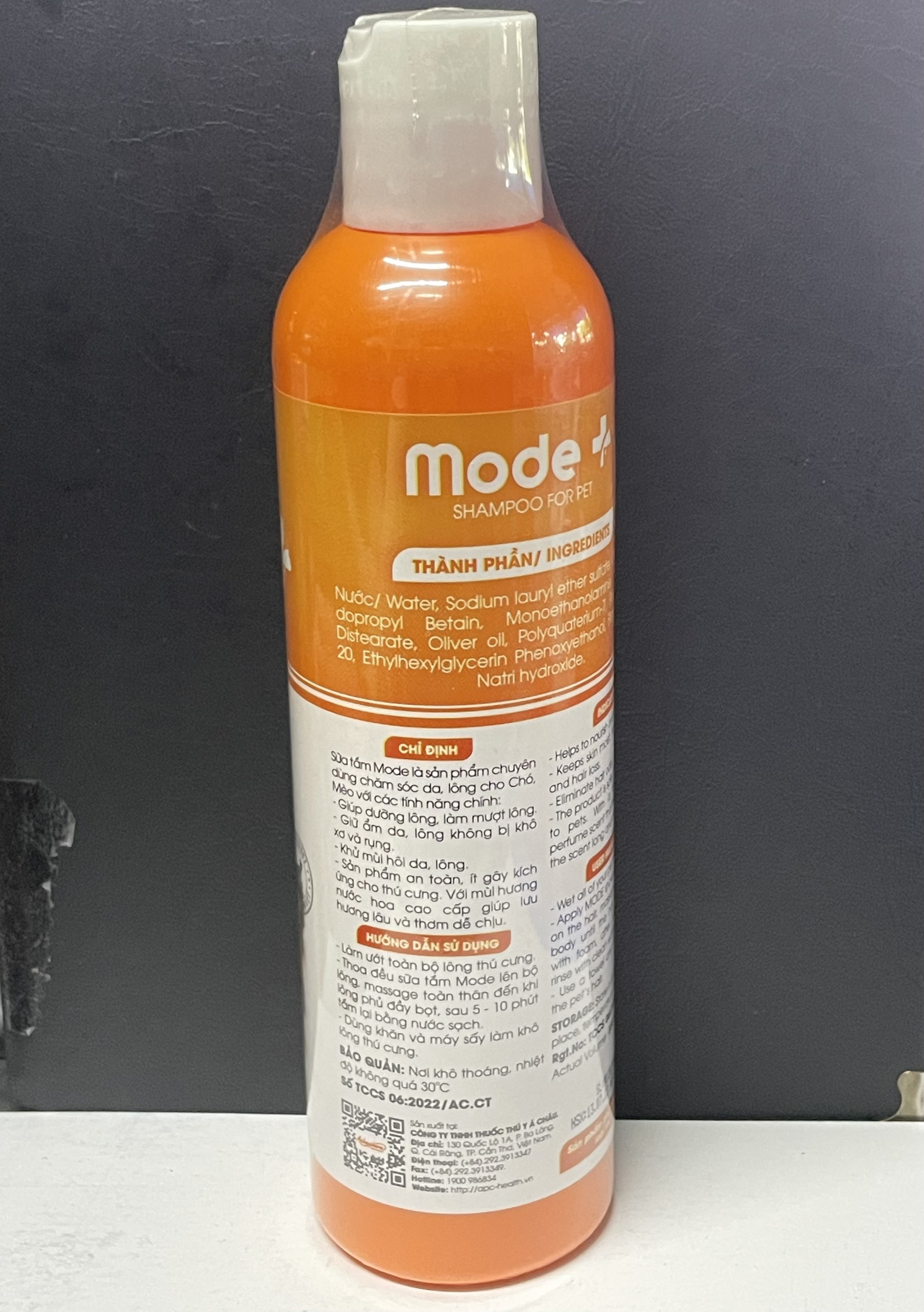 SỮA TẮM DÀNH CHO THÚ CƯNG MODE 230ML