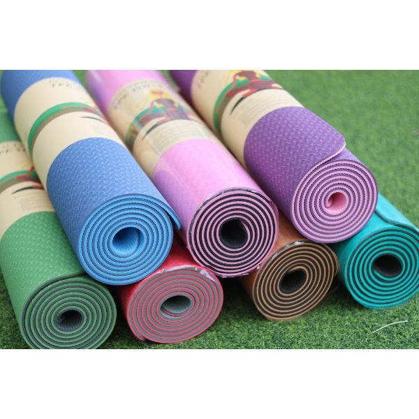 Thảm tập YOGA TPE Cao Cấp 2 lớp- 6mm dộ bám cao , chống trơn trượt