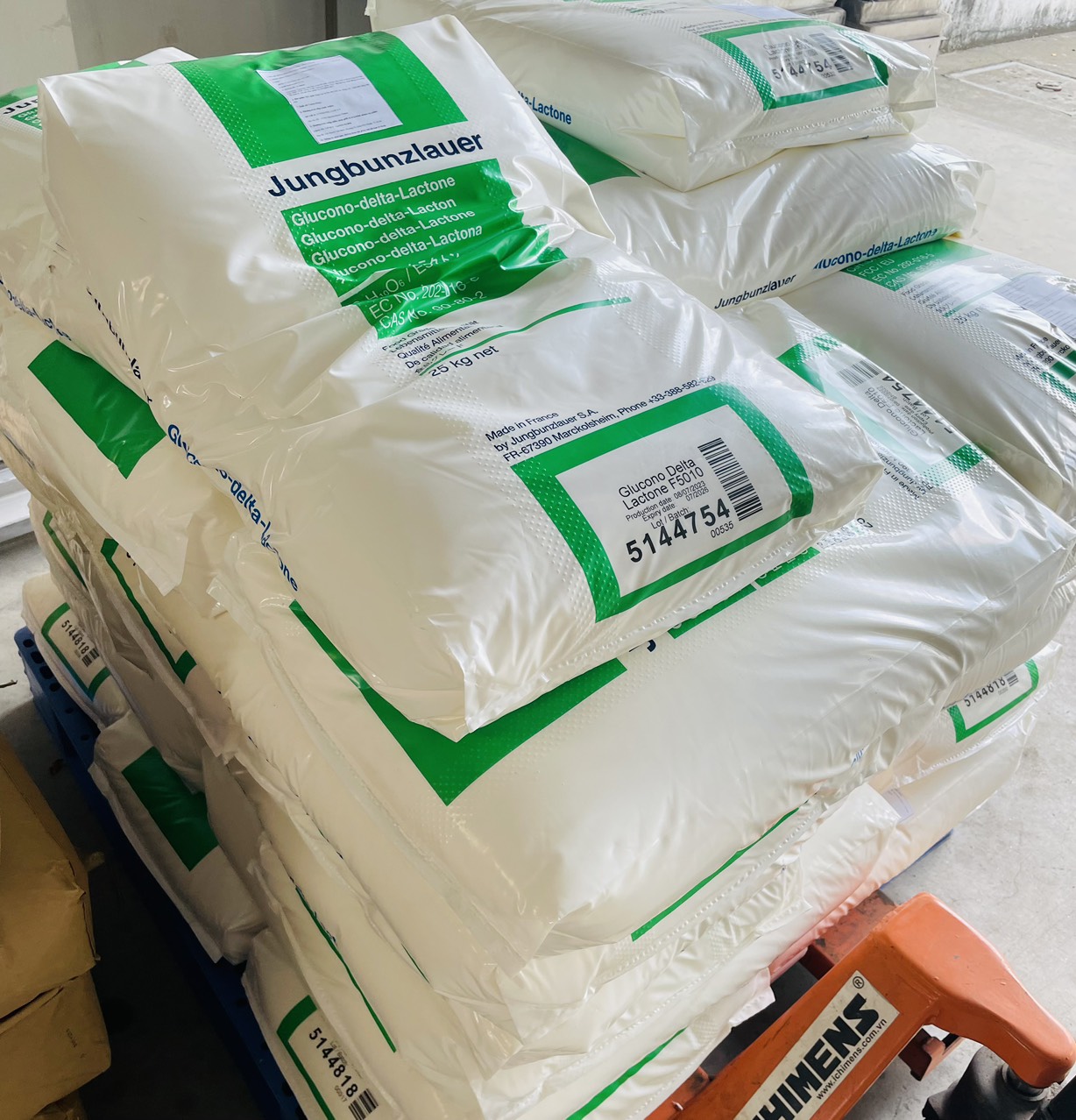 25kg đường nho Pháp tạo đông tào phớ đậu hũ ngon béo Glucono Delta Lactone