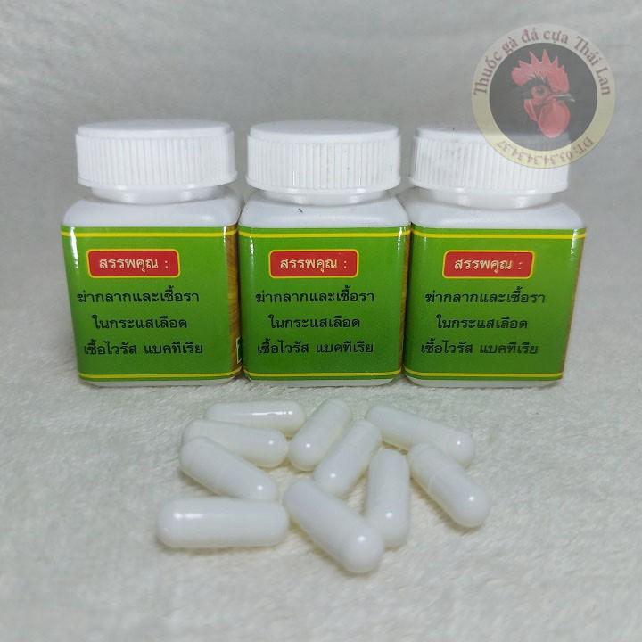 thuốc gà đá - Lác , nấm , mốc (1 lọ /10 viên)