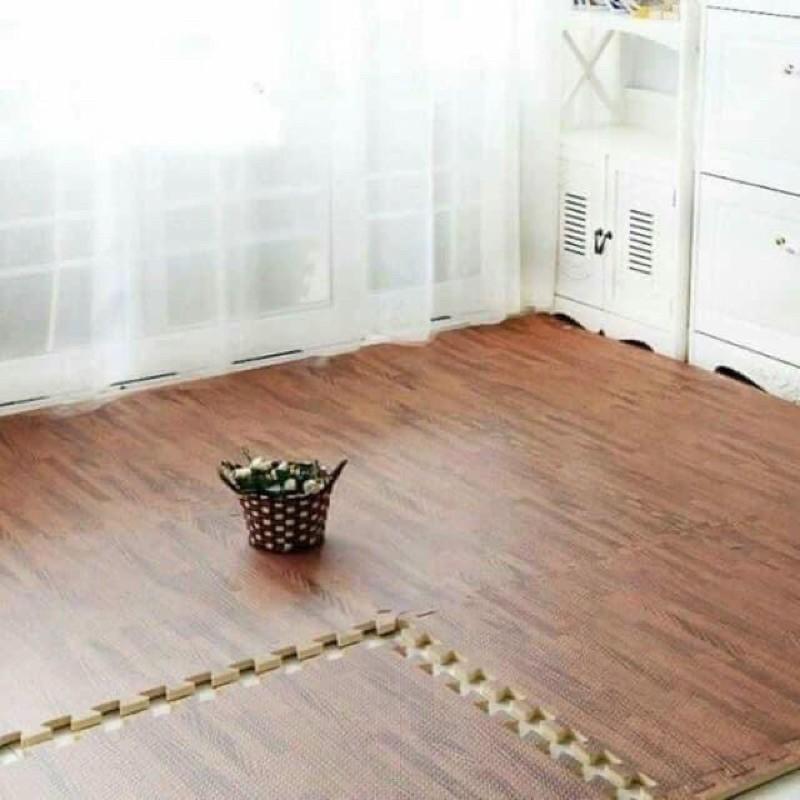 Thảm xốp ghép sàn Vân giả gỗ 60x60 loại 1