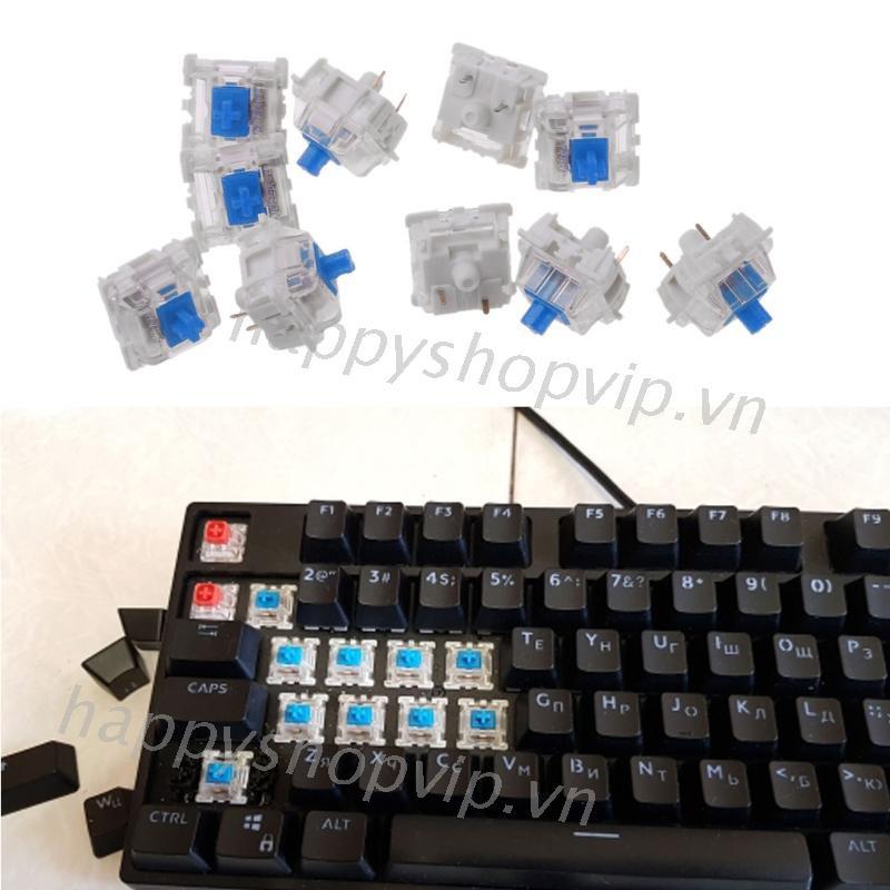 Set 10 Bàn Phím Cơ 3pin Gateron Mx Fit Gh60